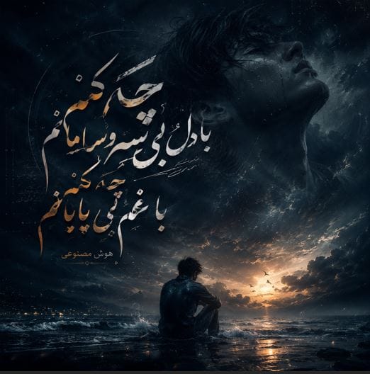 دانلود آهنگ چه کنم با دل بی سر و سامانم چه کنم با غم بی پایانم هوش مصنوعی دانلود آهنگ چه کنم با دل بی سر و سامانم چه کنم با غم بی پایانم هوش مصنوعی