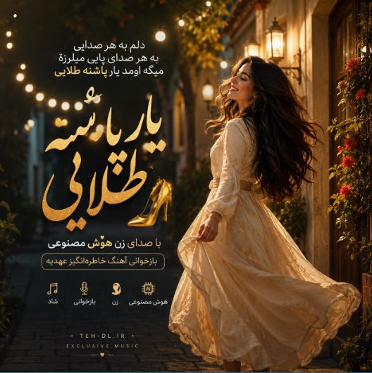 دانلود آهنگ دلم به هر صدایی به هر صدای پایی میلرزه میگه اومد یار پاشنه طلایی با صدای زن هوش مصنوعی دانلود آهنگ دلم به هر صدایی به هر صدای پایی میلرزه میگه اومد یار پاشنه طلایی با صدای زن هوش مصنوعی