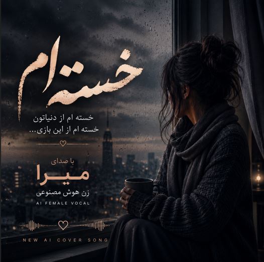 دانلود آهنگ خسته ام ( خسته ام از دنیاتون خسته ام از این بازی ) با صدای میرا زن هوش مصنوعی دانلود آهنگ خسته ام ( خسته ام از دنیاتون خسته ام از این بازی ) با صدای میرا زن هوش مصنوعی