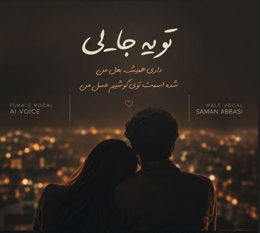 دانلود آهنگ تو یه جایی داری همیشه بغل من با صدای زن هوش مصنوعی و سامان عباسی دانلود آهنگ تو یه جایی داری همیشه بغل من با صدای زن هوش مصنوعی و سامان عباسی