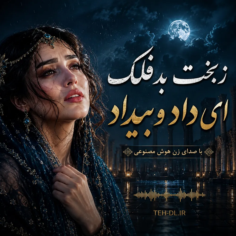 دانلود آهنگ ز بخت بد ای فلک ای داد و بیداد با صدای زن هوش مصنوعی دانلود آهنگ ز بخت بد ای فلک ای داد و بیداد با صدای زن هوش مصنوعی