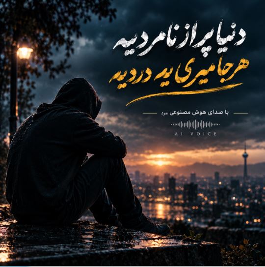دانلود آهنگ دنیا پر از نامردیه هرجا میری یه دردیه (هوش مصنوعی مرد) دانلود آهنگ دنیا پر از نامردیه هرجا میری یه دردیه (هوش مصنوعی مرد)